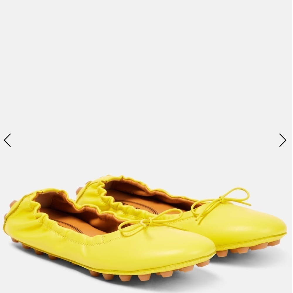 New Tod's Bubble Ballerina size 37